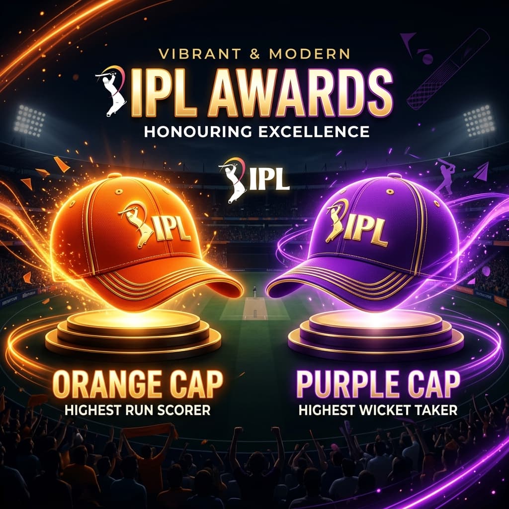 IPL Orange Cap & Purple Cap Winners